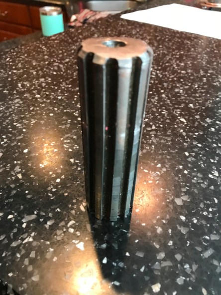 Slightly warped shaft that caused many many hours of sweat and frustration.